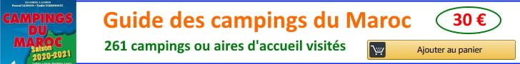 Guide des campings du Maroc 2021